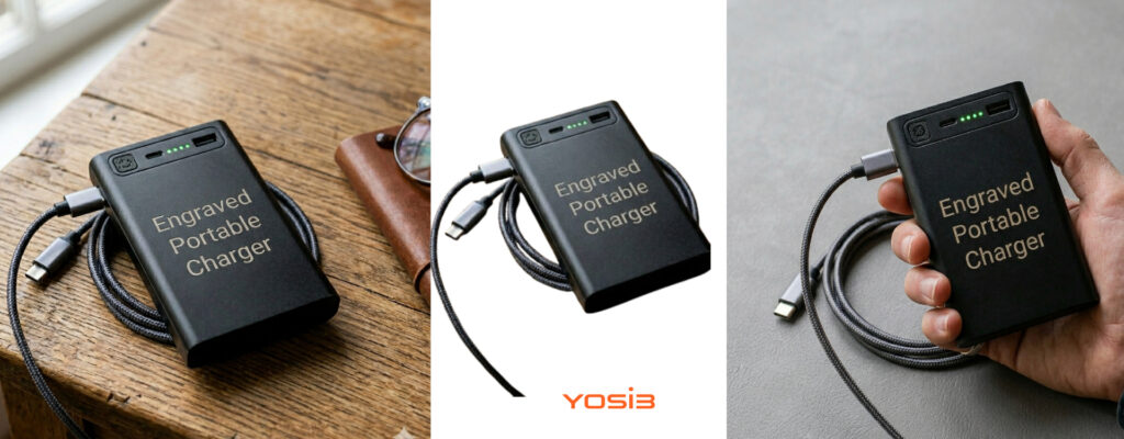 engraved portable charger