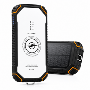 High Capacity Powerbank Solar 20000mAh Charging Solution